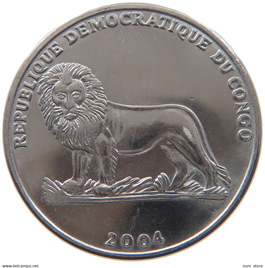 CONGO FRANC 2004  #MA 067389 - Congo (República 1960)