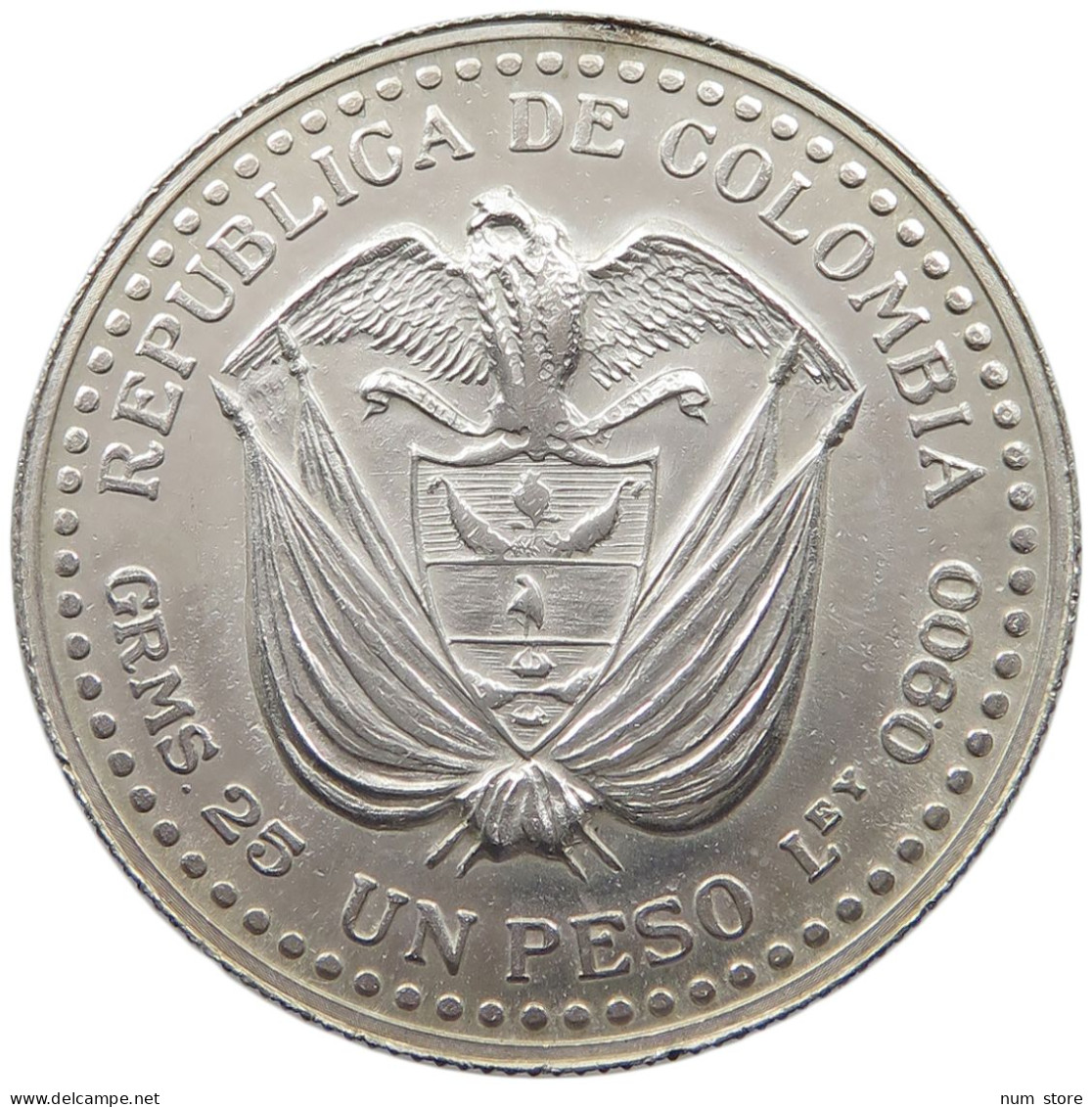 COLOMBIA PESO 1956  #MA 025460 - Colombia