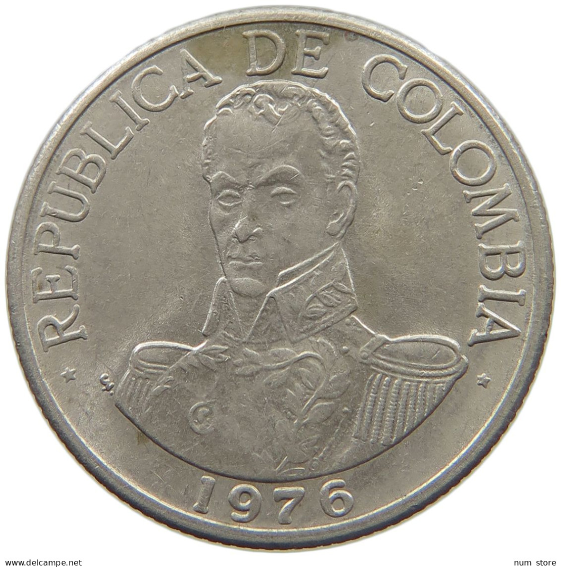 COLOMBIA PESO 1976  #MA 025453 - Colombia