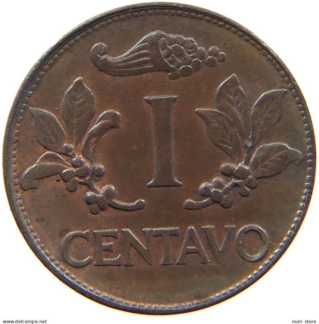 COLOMBIA CENTAVO 1969  #MA 067220 - Colombia