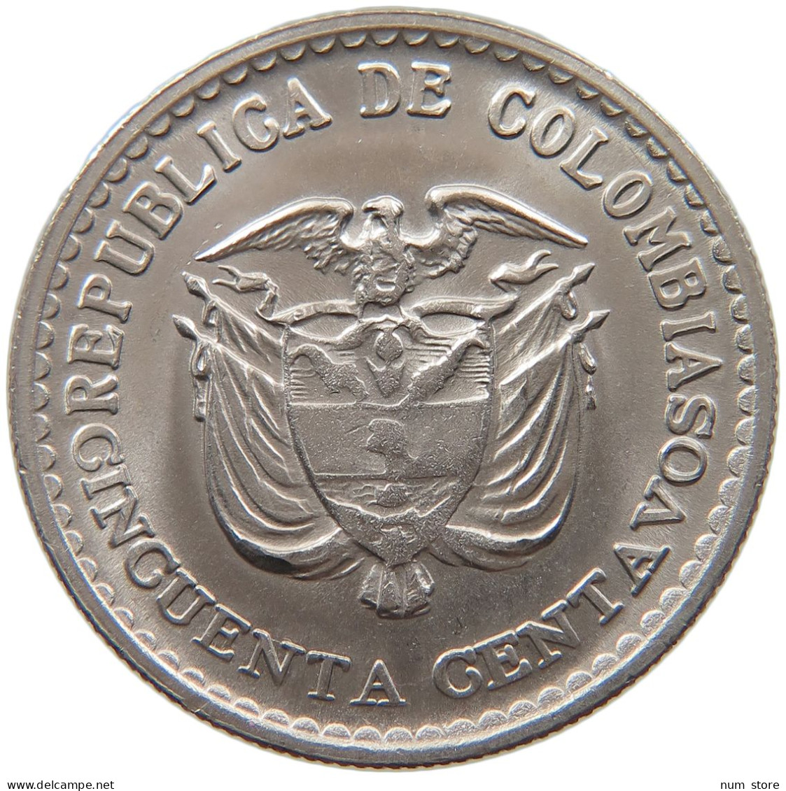 COLOMBIA 50 CENTAVOS 1965  #MA 067099 - Colombia