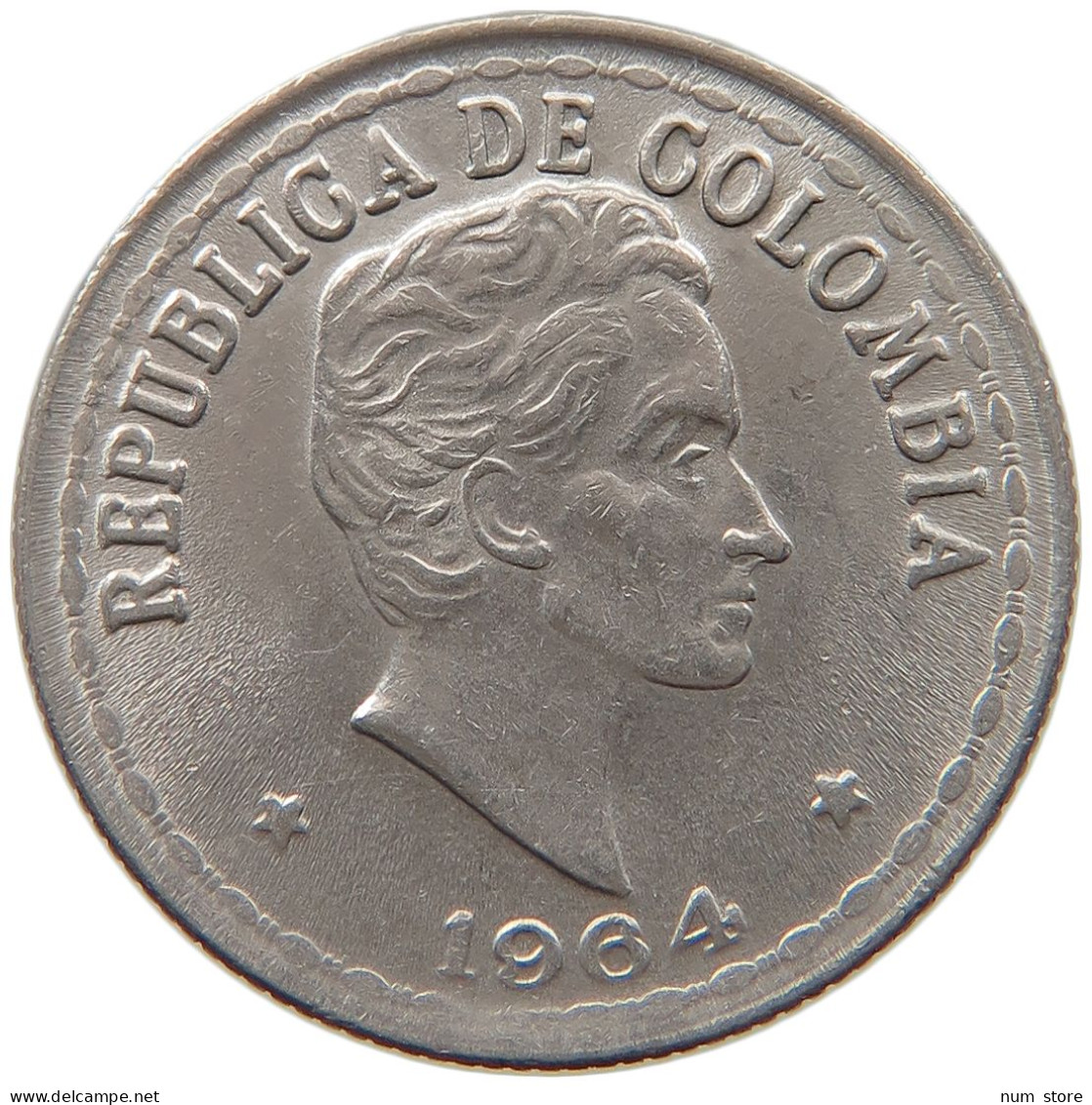 COLOMBIA 20 CENTAVOS 1964  #MA 067191 - Colombia