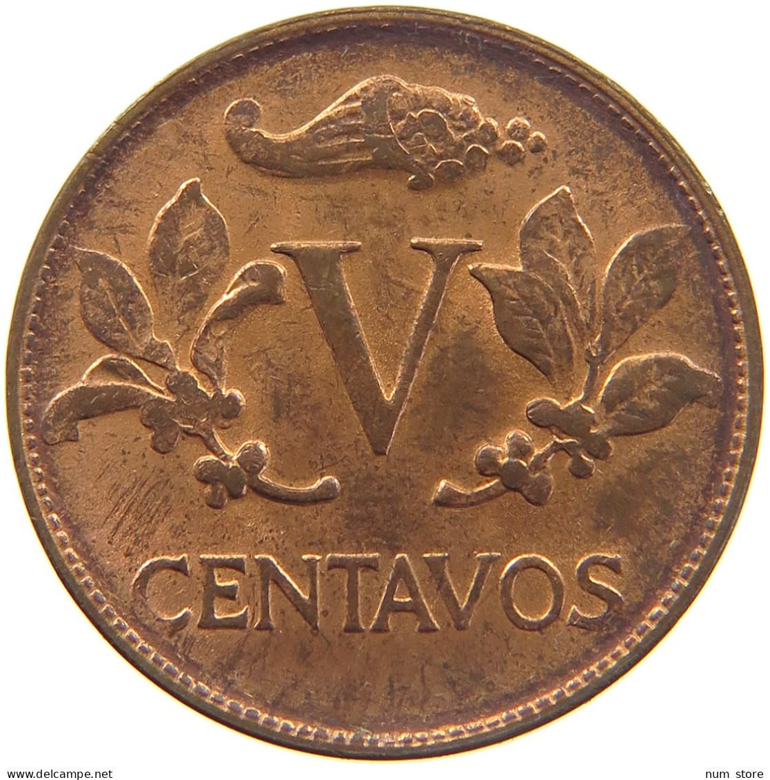 COLOMBIA 5 CENTAVOS 1971  #MA 025448 - Colombie