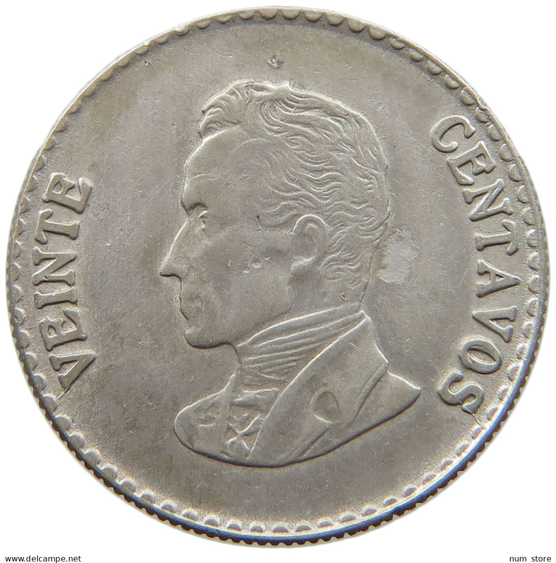 COLOMBIA 20 CENTAVOS 1953  #MA 025981 - Colombie