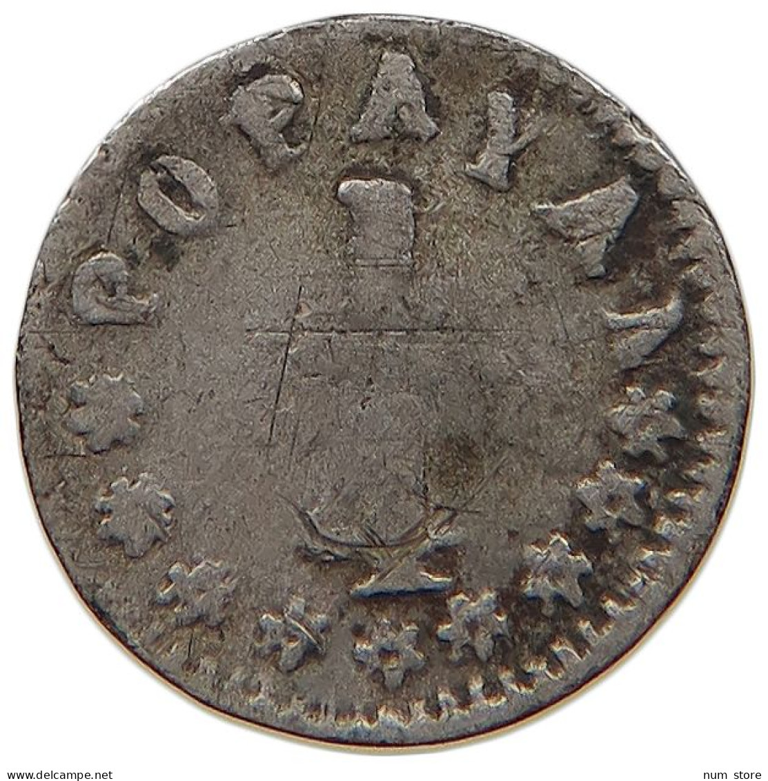 COLOMBIA 1/4 DECIMO 1864 POPAYAN MINT #MA 104127 - Kolumbien