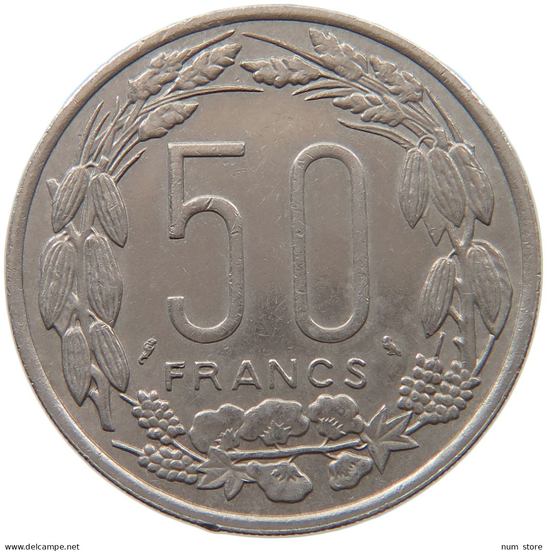 CENTRAL AFRICAN STATES 50 FRANCS 1963  #MA 065279 - Central African Republic