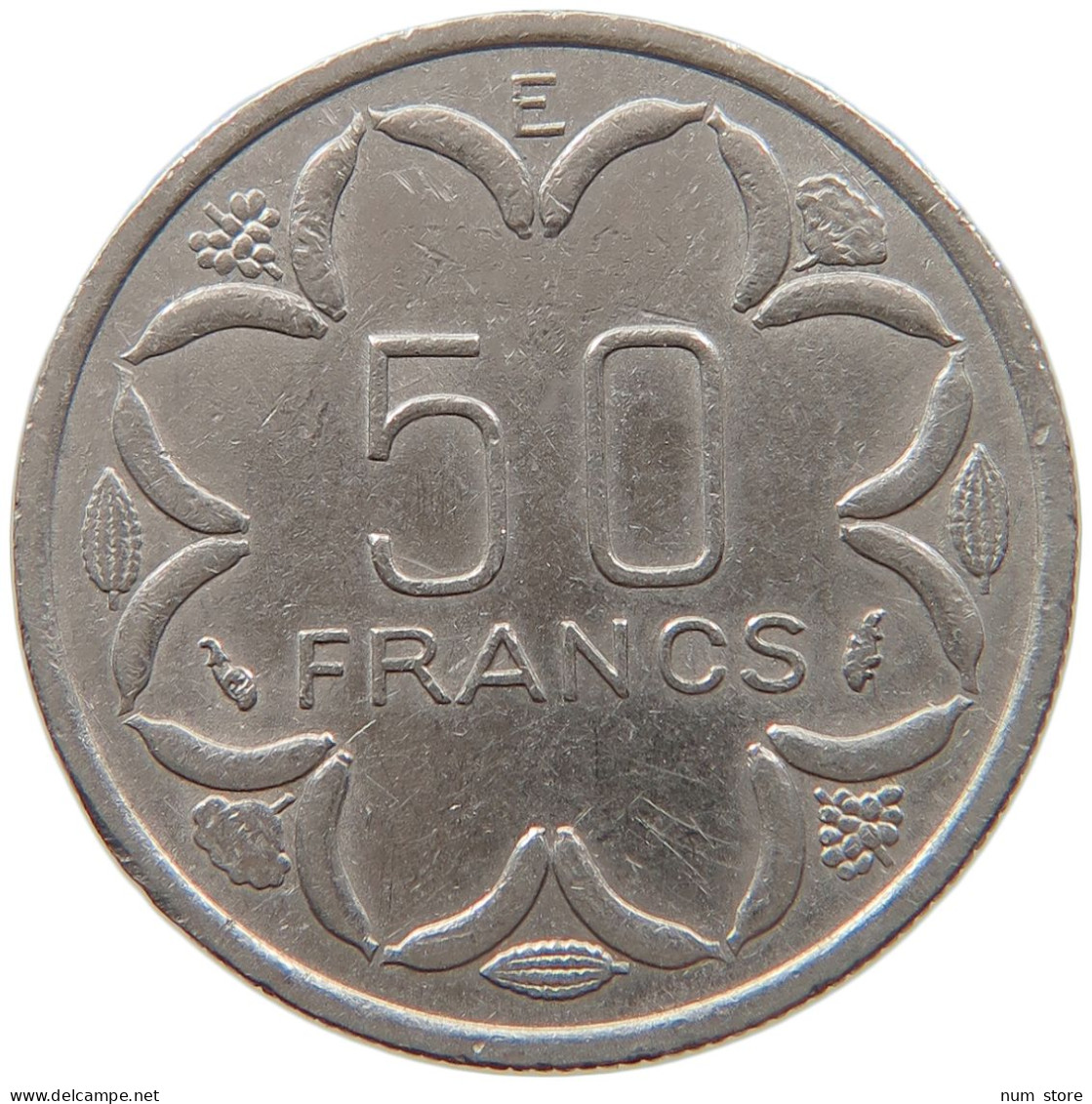 CENTRAL AFRICAN STATES 50 FRANCS 1976  #MA 065258 - República Centroafricana