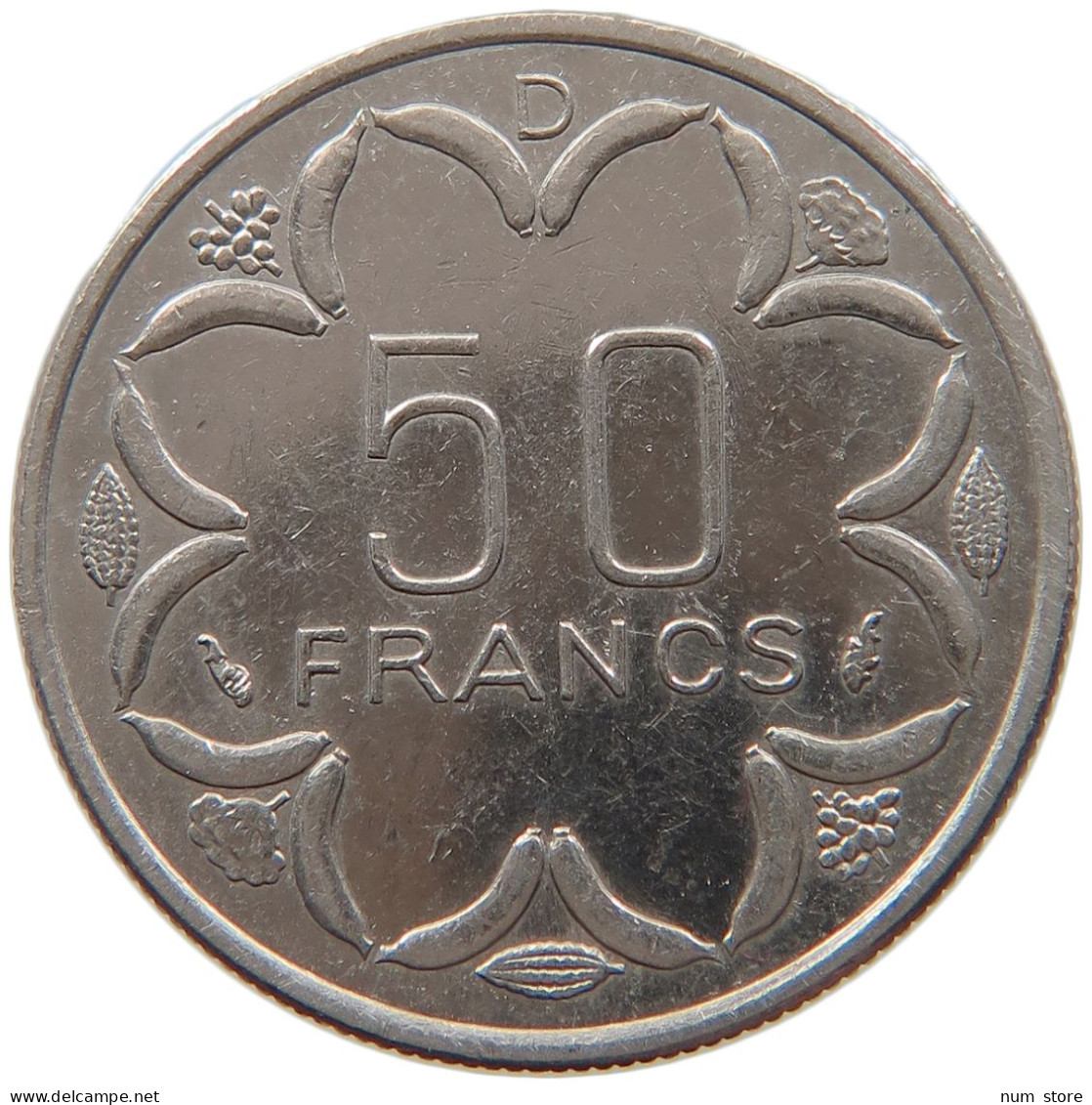 CENTRAL AFRICAN STATES 50 FRANCS 1976  #MA 065260 - Zentralafrik. Republik