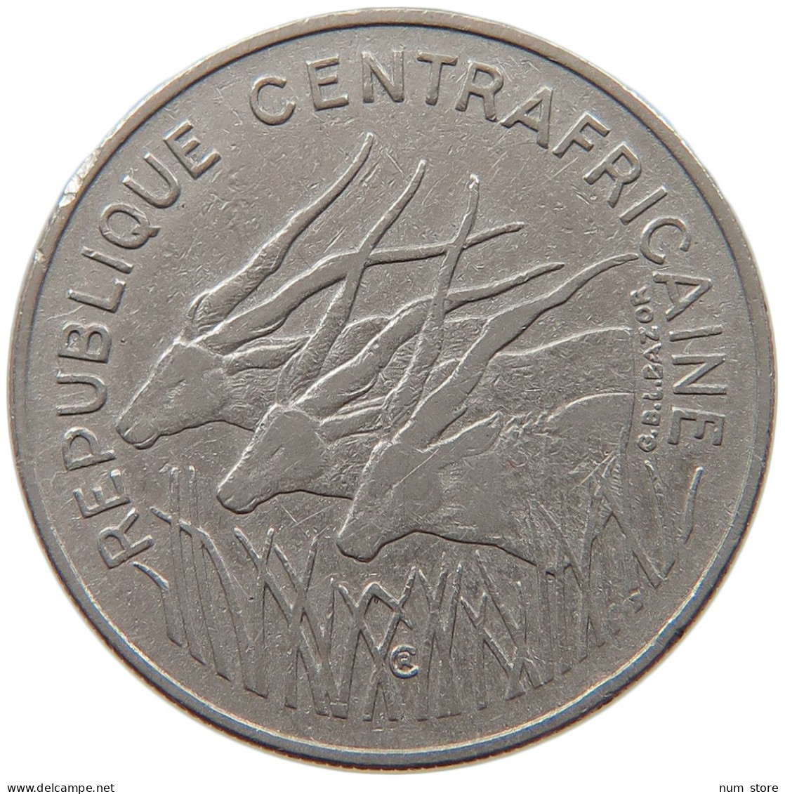 CENTRAL AFRICAN STATES 100 FRANCS 1990  #MA 065268 - Centrafricaine (République)