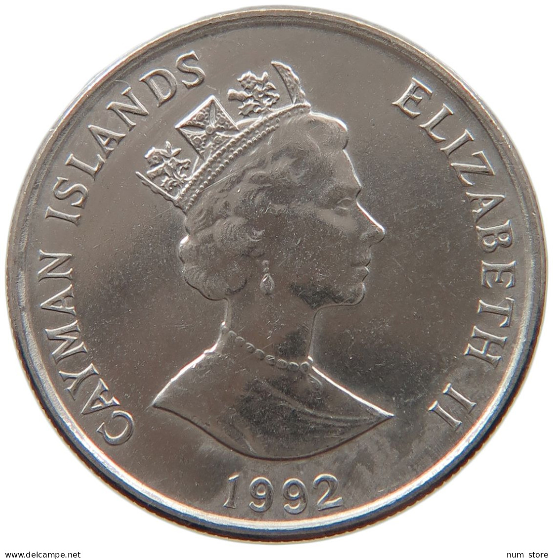 CAYMAN ISLANDS 10 CENTS 1992 ELIZABETH II. (1952-2022) #MA 073180 - Kaimaninseln