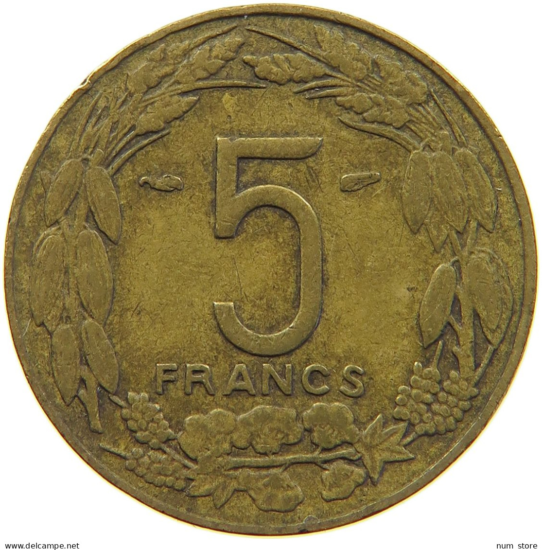 CAMEROON 5 FRANCS 1958  #MA 065288 - Camerun