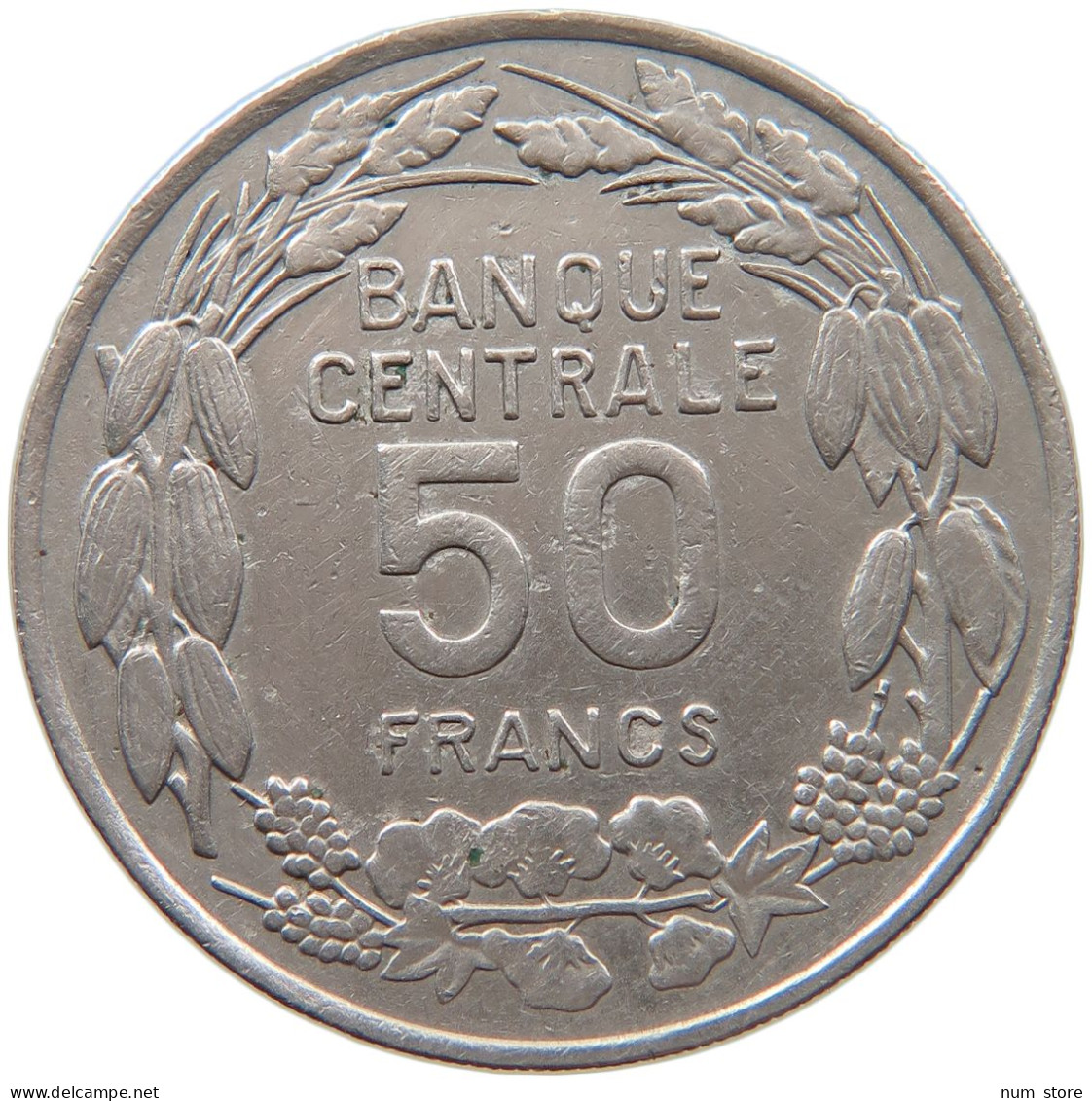 CAMEROON 50 FRANCS 1960  #MA 065256 - Camerun