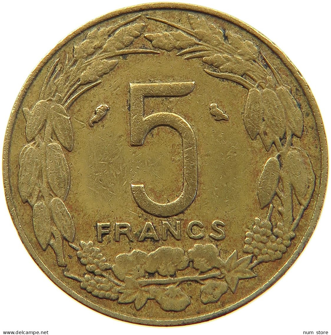 CAMEROON 5 FRANCS 1972  #MA 065267 - Camerun