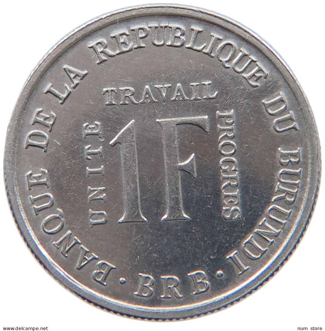 BURUNDI FRANC 1970  #MA 067431 - Burundi