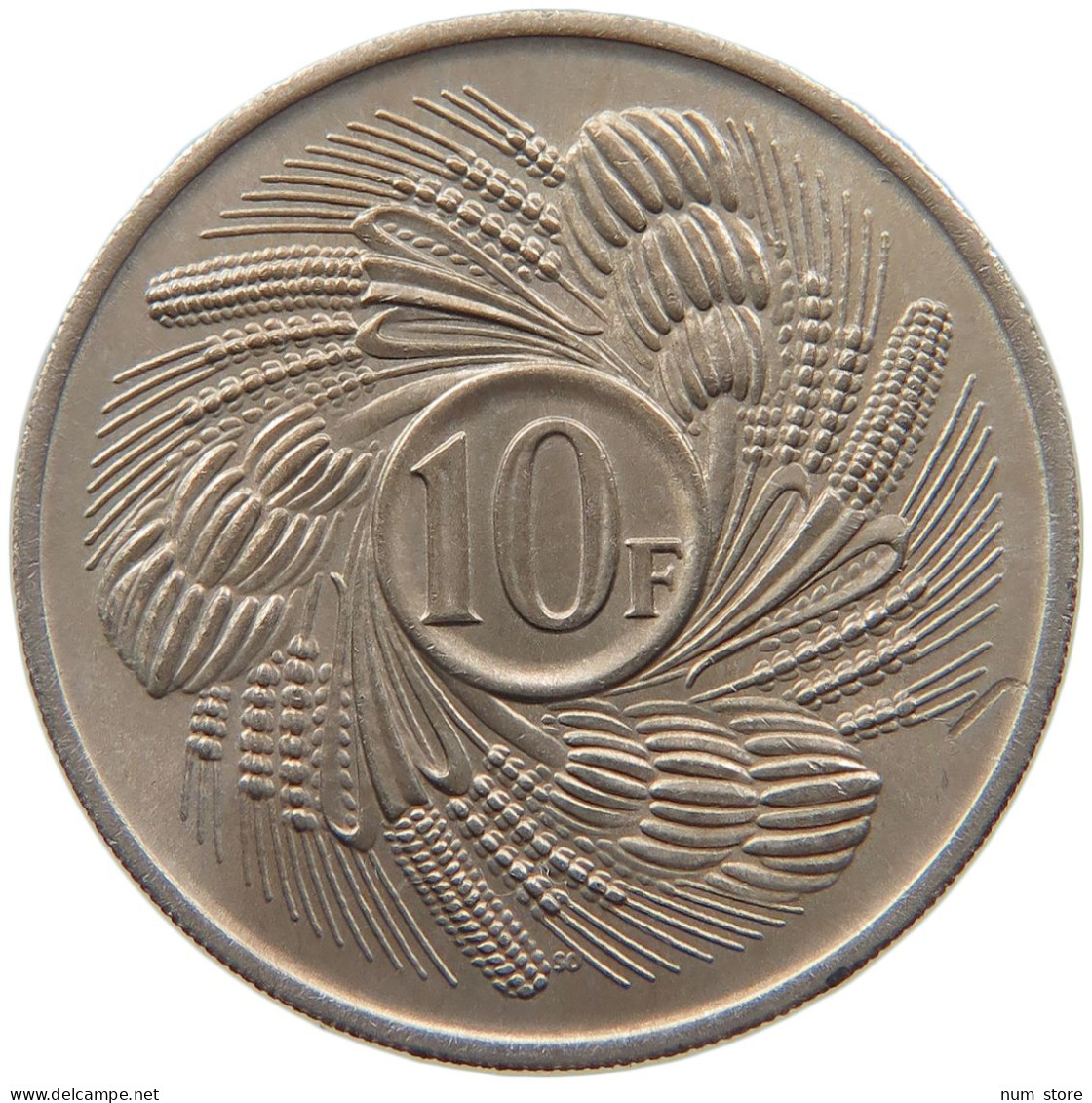 BURUNDI 10 FRANCS 1968  #MA 067418 - Burundi