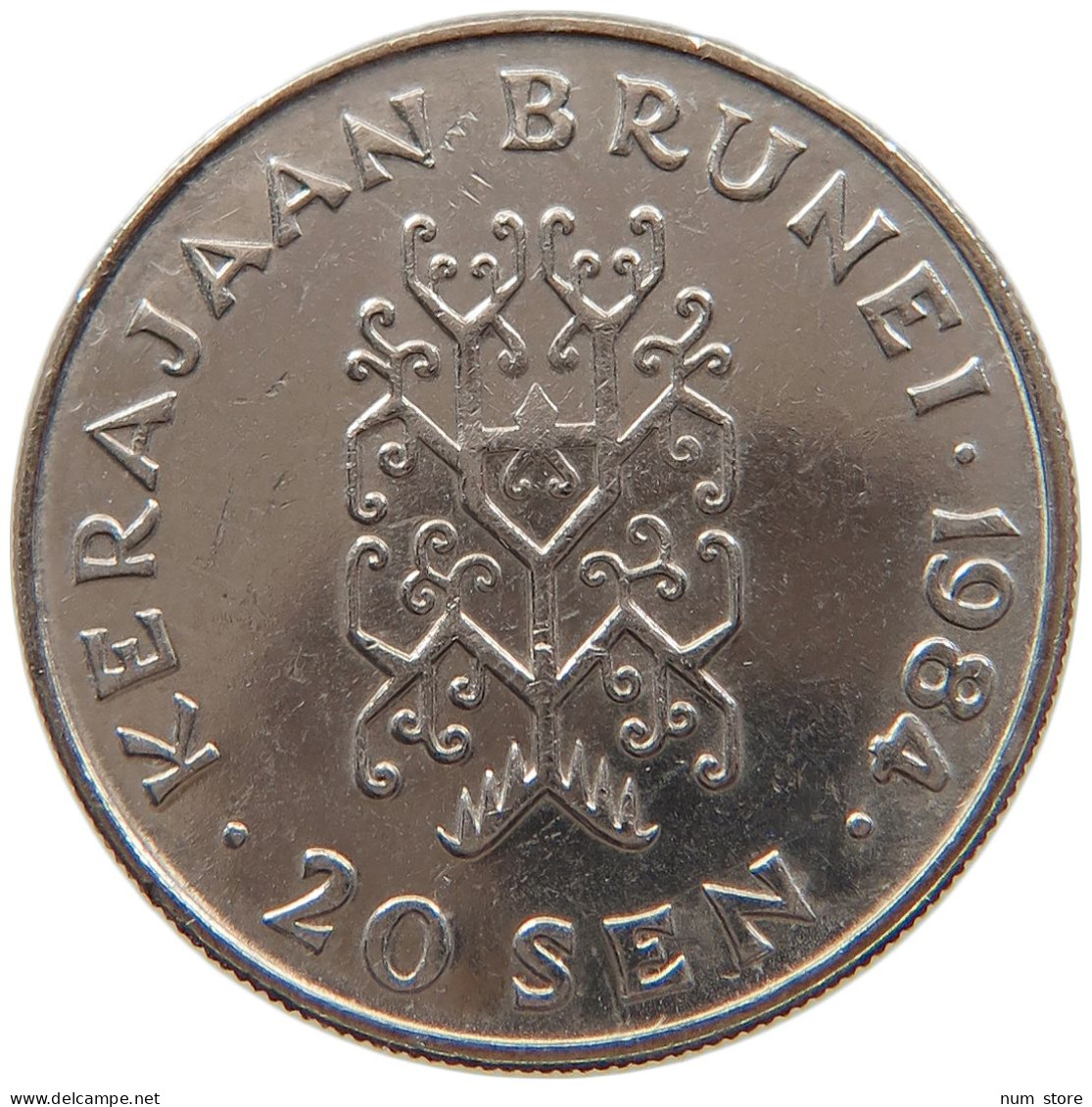 BRUNEI 20 SEN 1984  #MA 065836 - Brunei