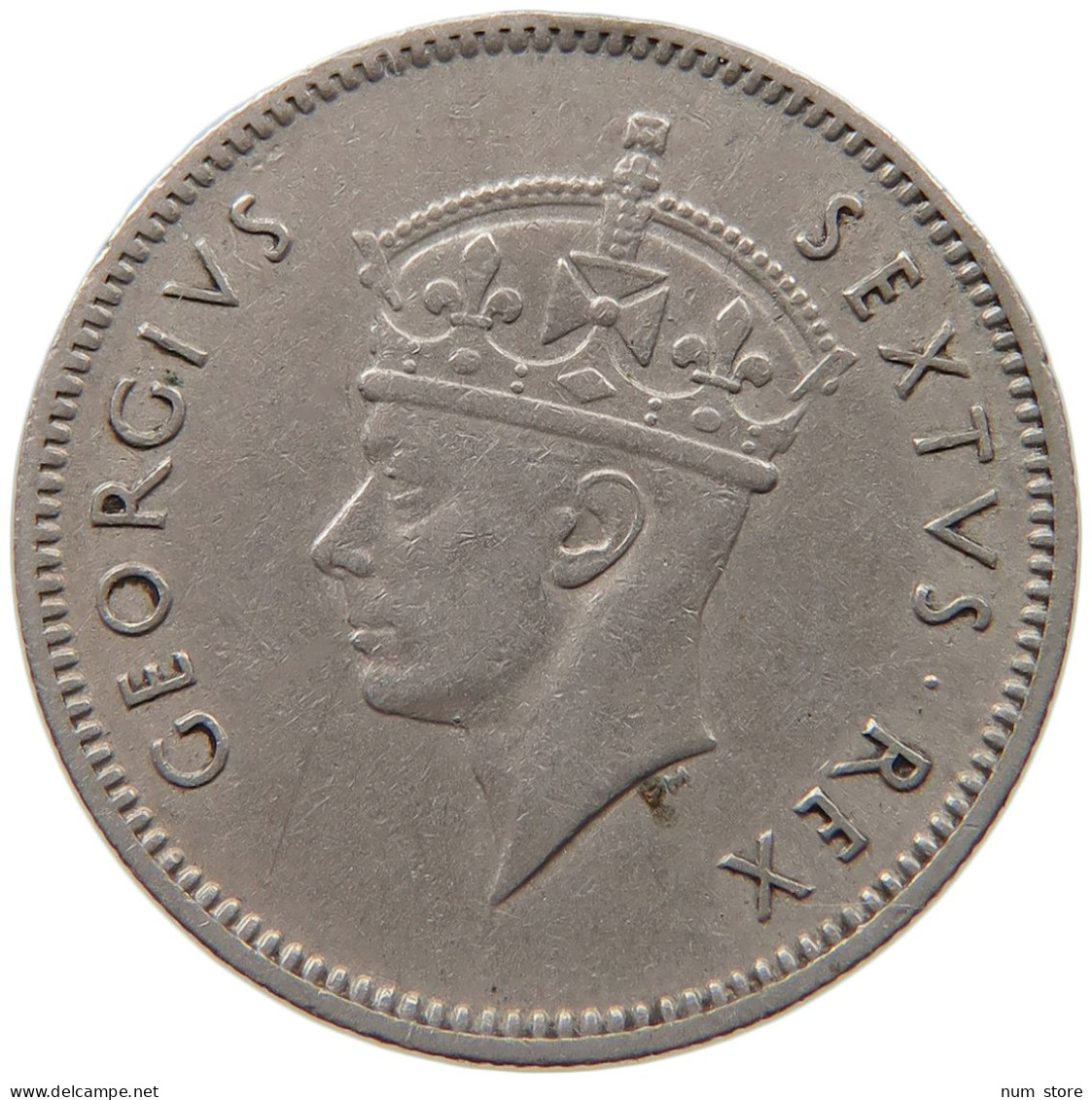 BRITISH EAST AFRICA 50 CENTS 1948 GEORGE VI. (1936-1952) #MA 099786 - Colonia Británica