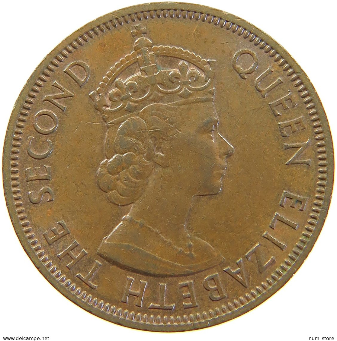 BRITISH CARIBBEAN TERRITORIES CENT 1965 ELIZABETH II. (1952-) #MA 063076 - Britse Caribische Gebieden