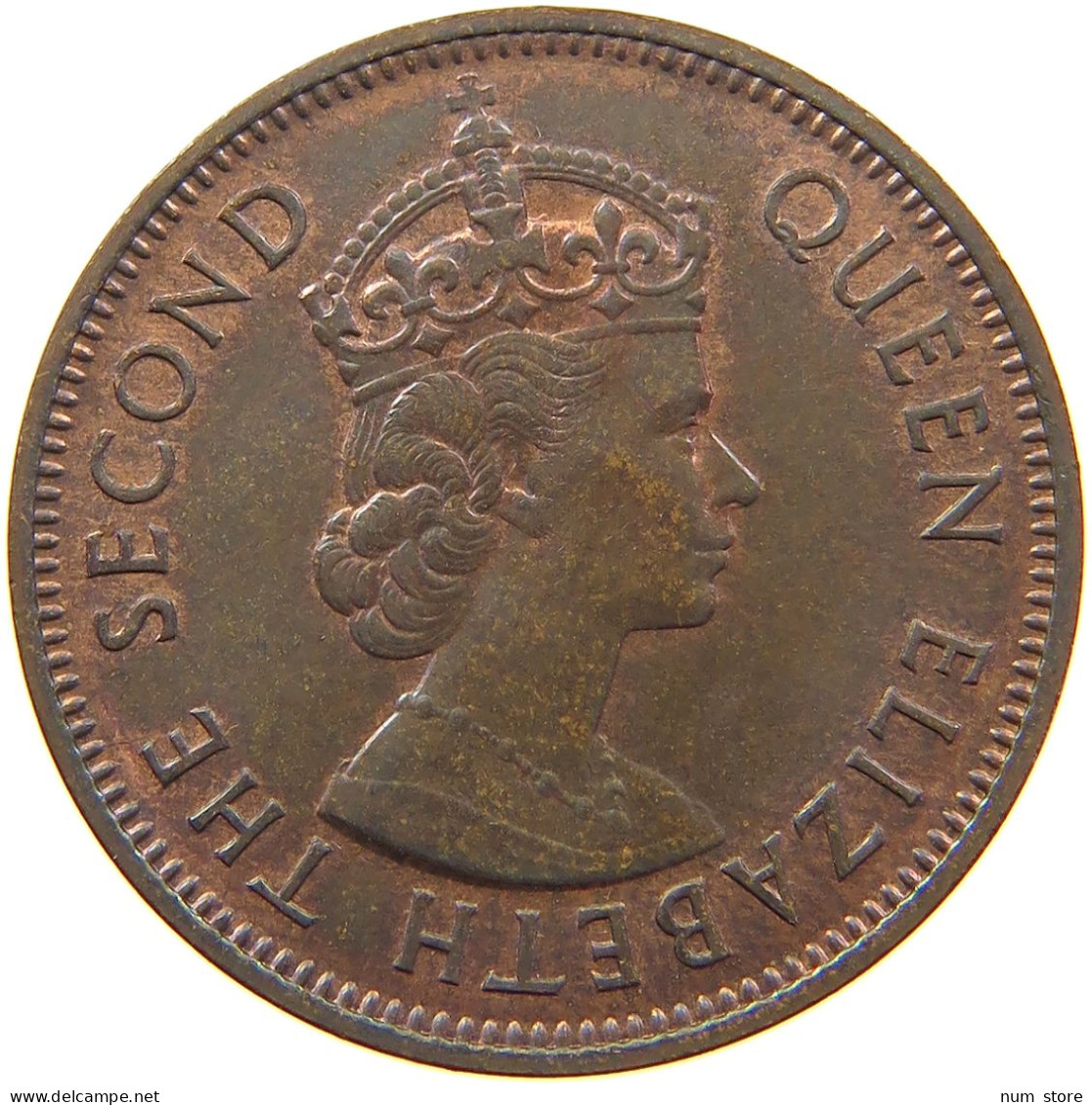 BRITISH CARIBBEAN TERRITORIES CENT 1965 ELIZABETH II. (1952-) #MA 065084 - Britse-karibisher Territorien