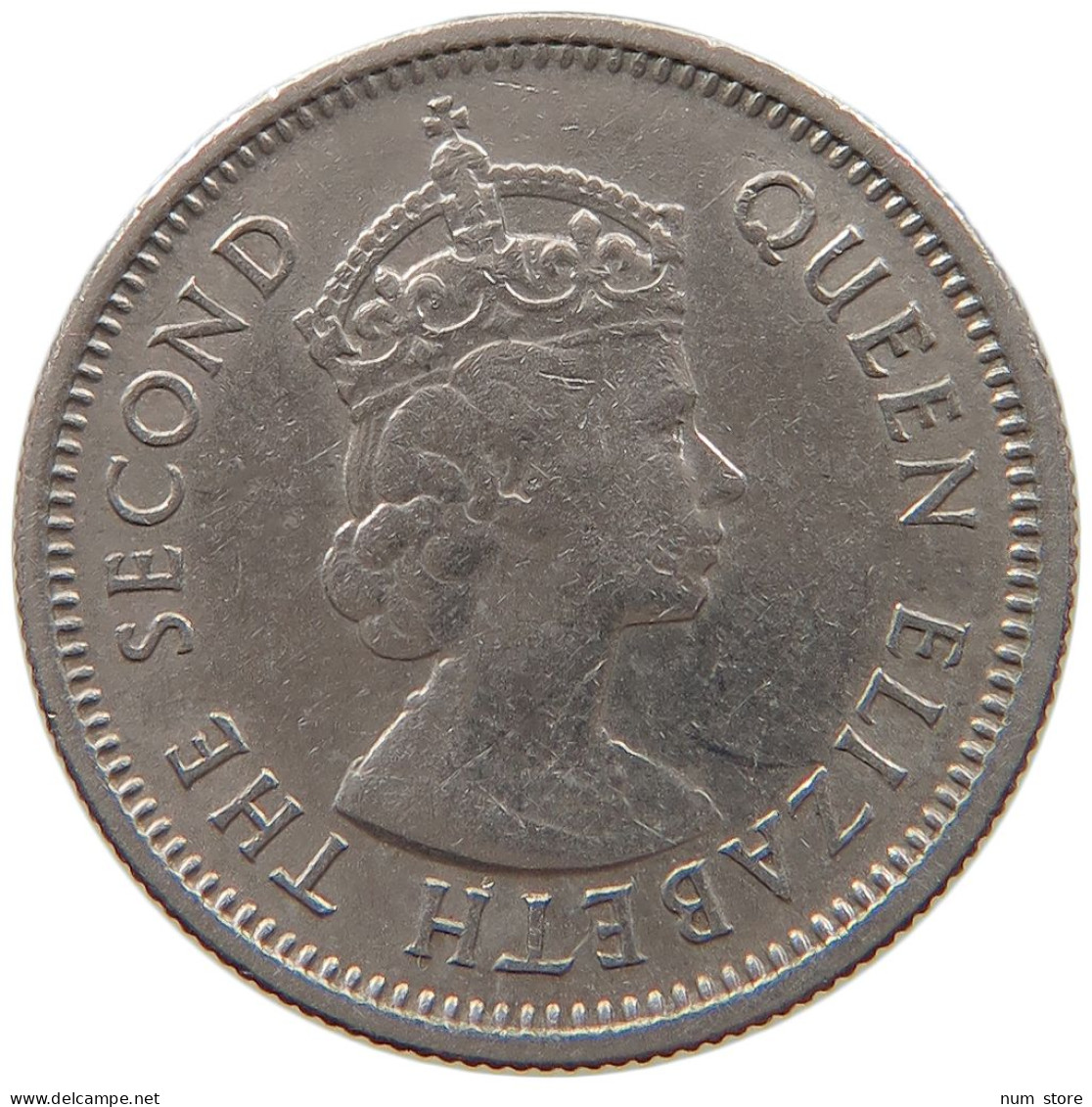 BRITISH CARIBBEAN TERRITORIES 10 CENTS 1965 ELIZABETH II. (1952-) #MA 063075 - Britse Caribische Gebieden