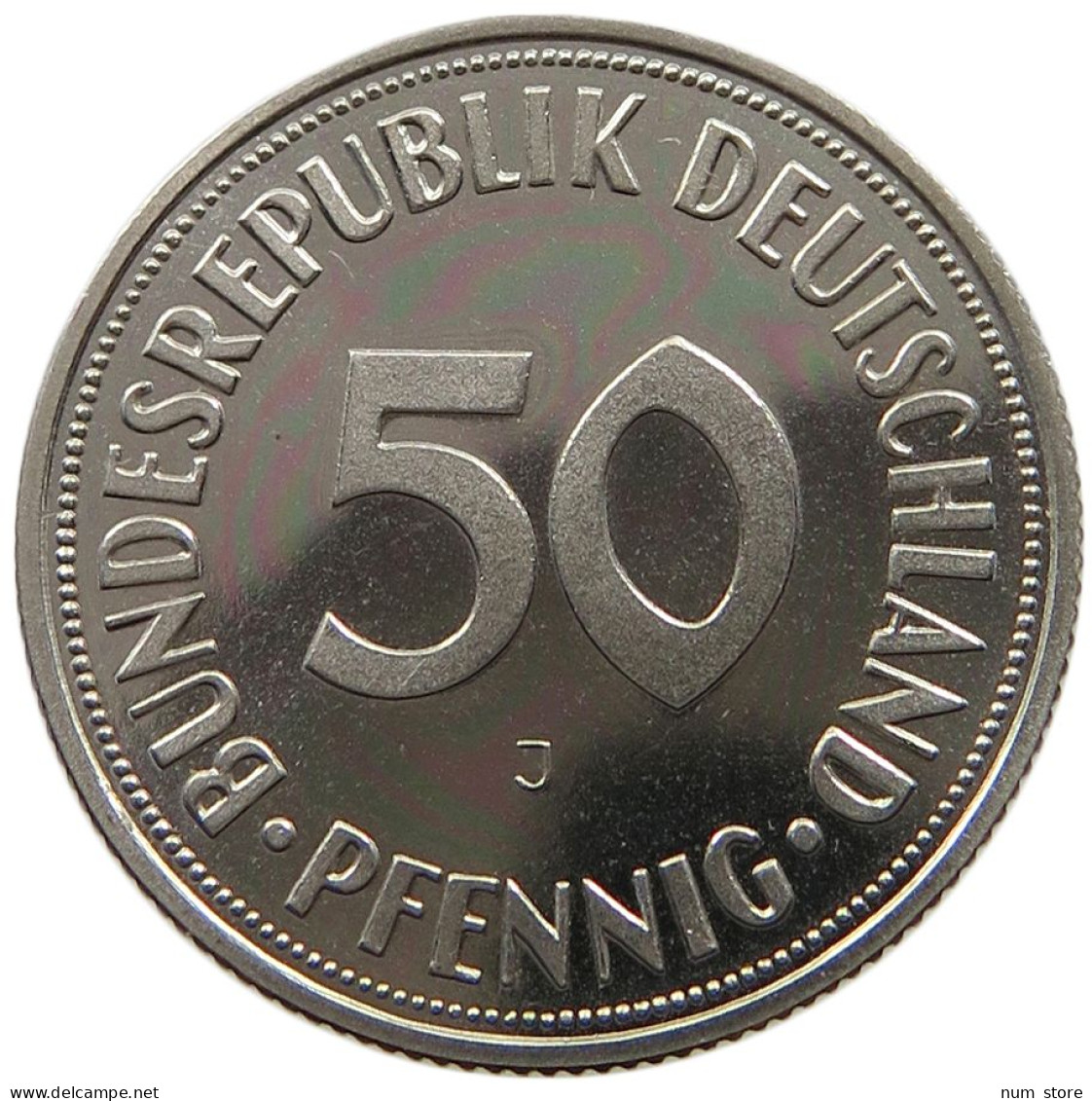 BRD 50 PFENNIG 1968 J  #MA 010711 - 50 Pfennig