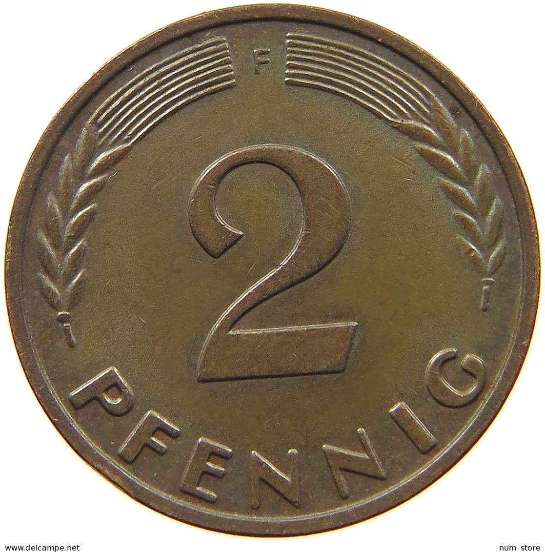 BRD 2 PFENNIG 1964 F  #MA 100067 - 2 Pfennig