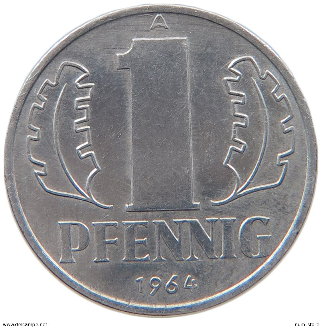 DDR PFENNIG 1964 A  #MA 098897 - 1 Pfennig