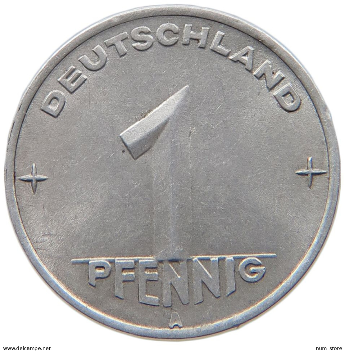 DDR PFENNIG 1952 A  #MA 098884 - 1 Pfennig