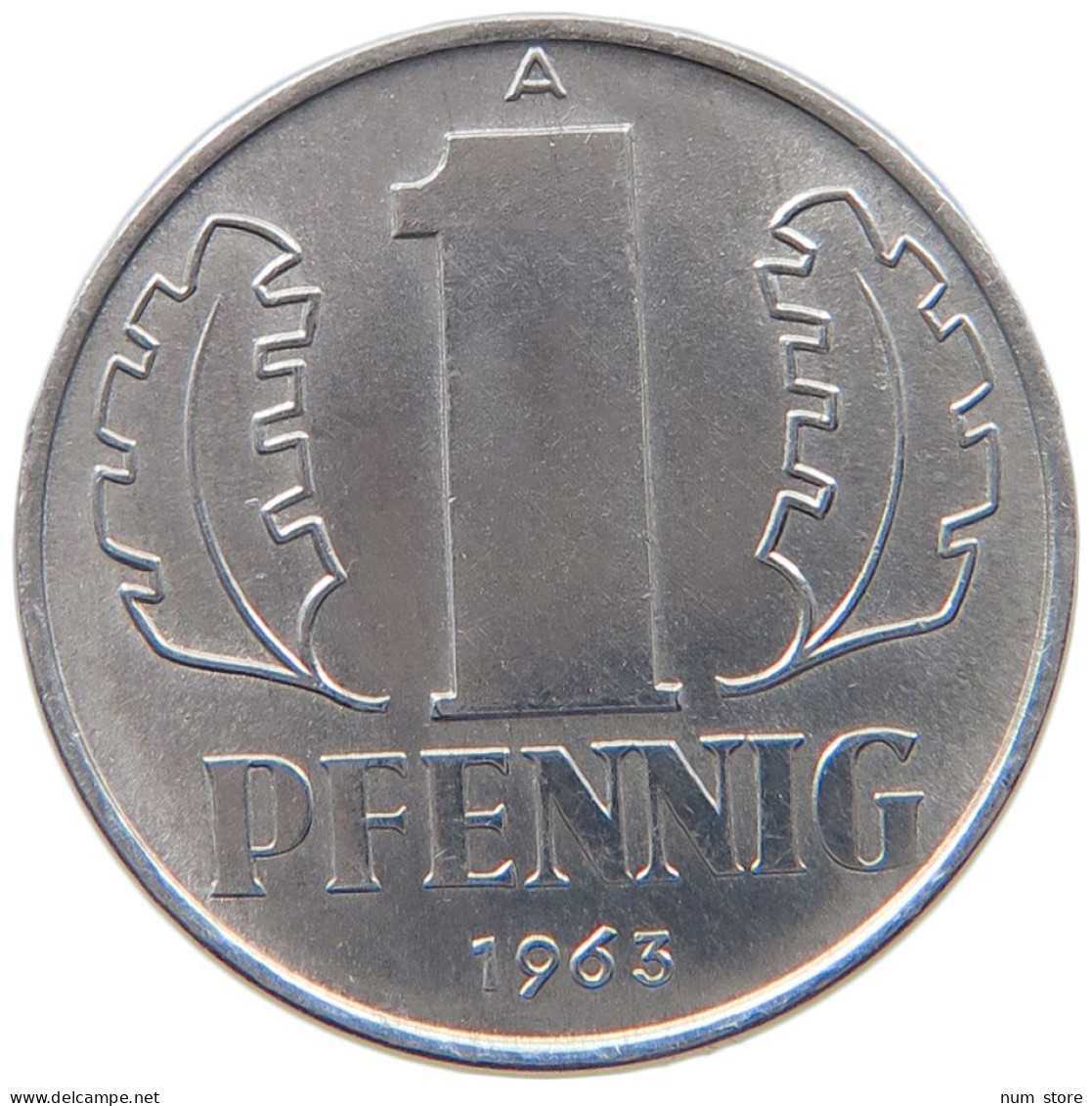 DDR PFENNIG 1963 A  #MA 098896 - 1 Pfennig