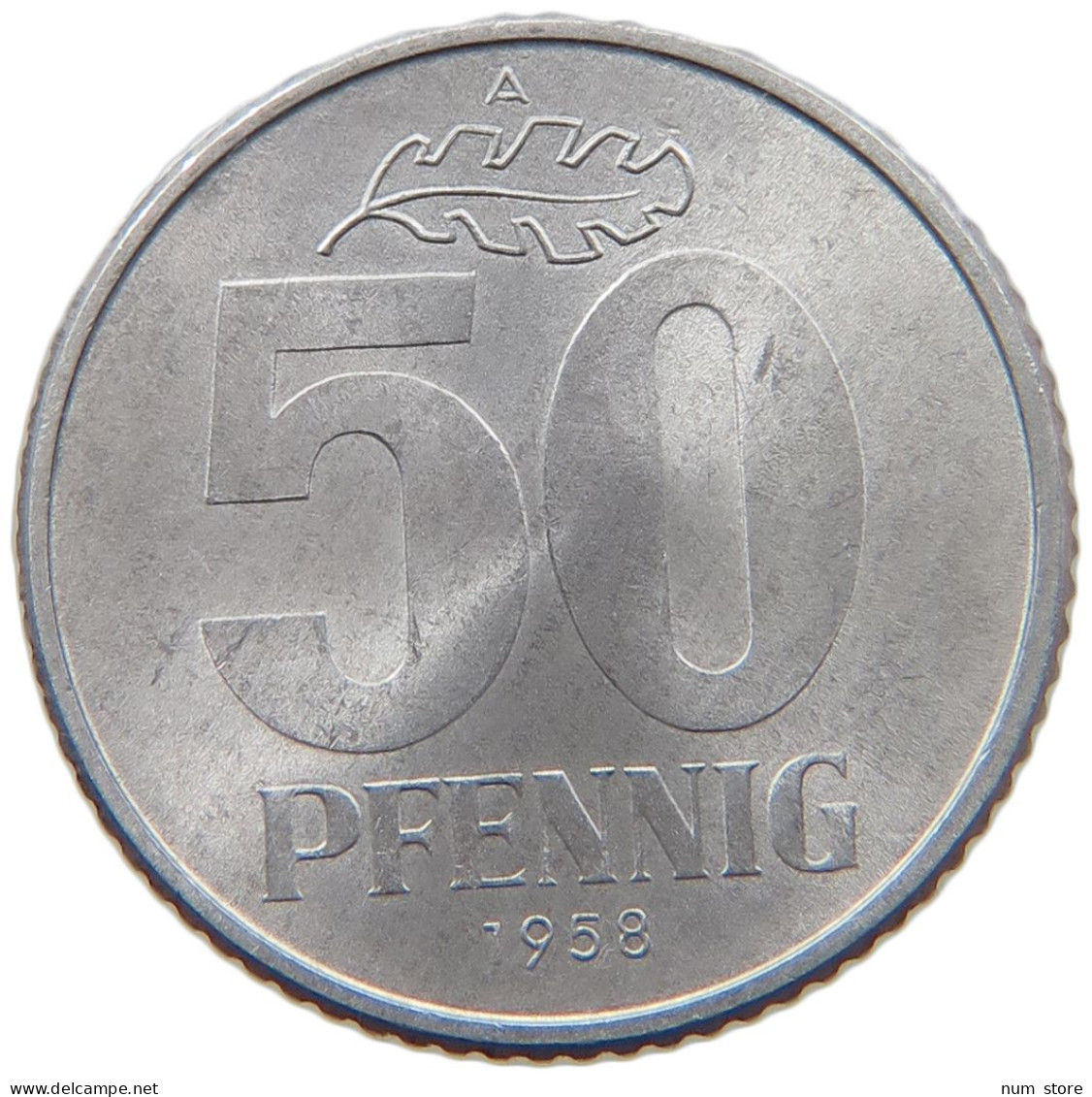 DDR 50 PFENNIG 1958  #MA 098817 - 5 Pfennig