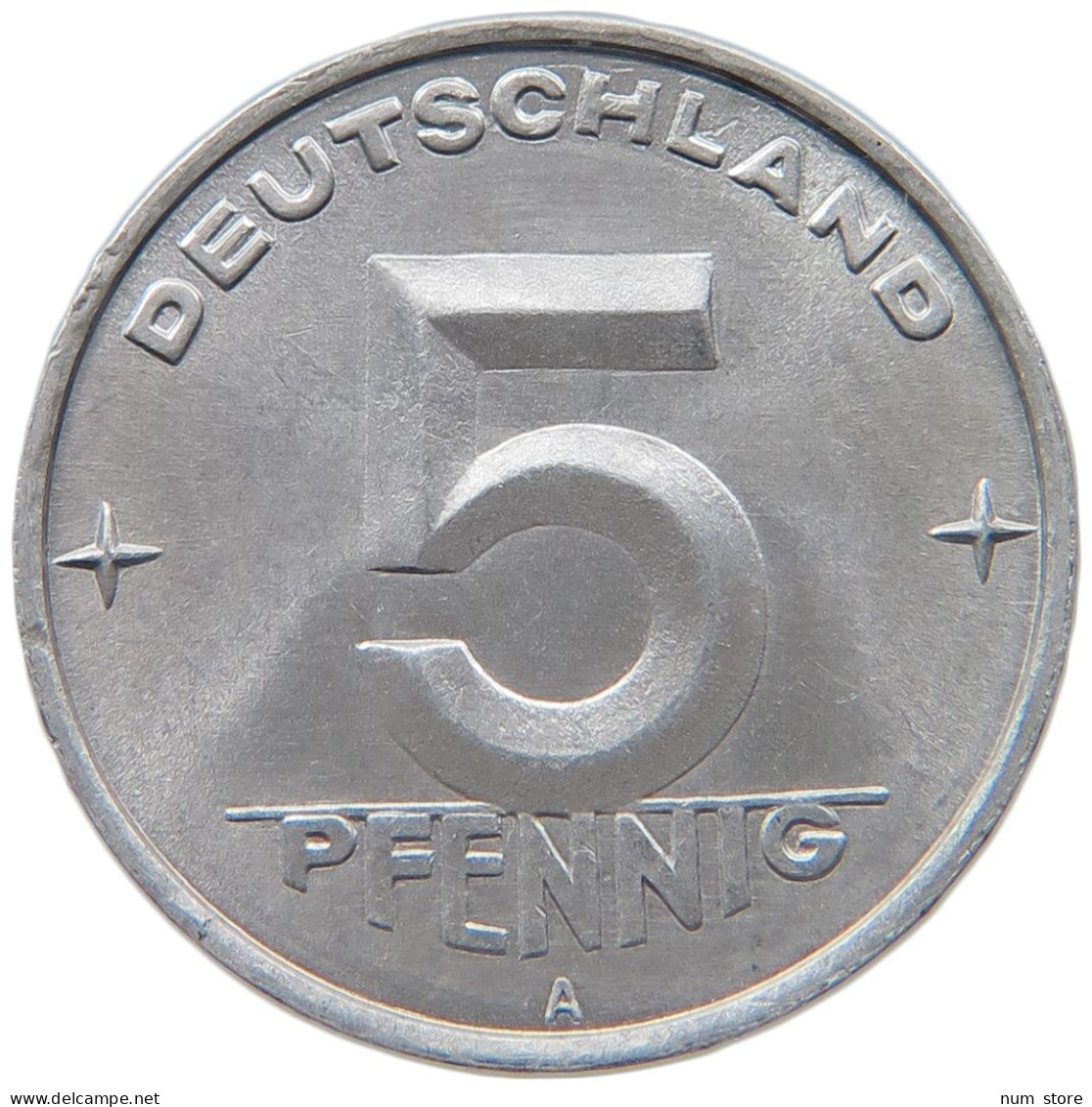 DDR 5 PFENNIG 1952 A  #MA 098872 - 5 Pfennig
