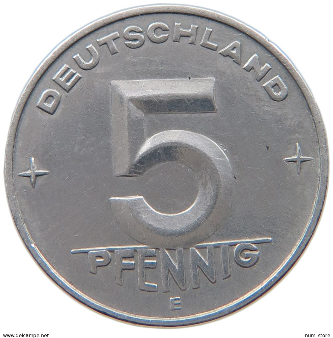 DDR 5 PFENNIG 1952 E  #MA 098873 - 5 Pfennig