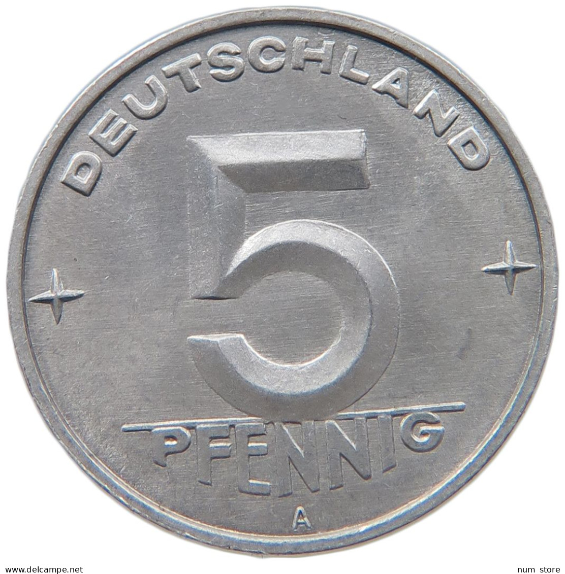 DDR 5 PFENNIG 1952 A  #MA 098871 - 5 Pfennig