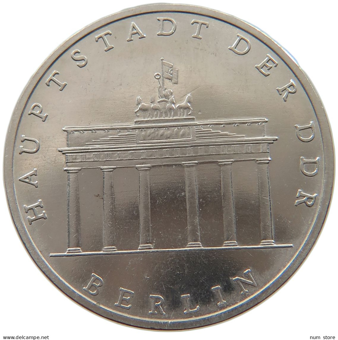 DDR 5 MARK 1971 BRANDENBURGER TOR #MA 099089 - 5 Marcos