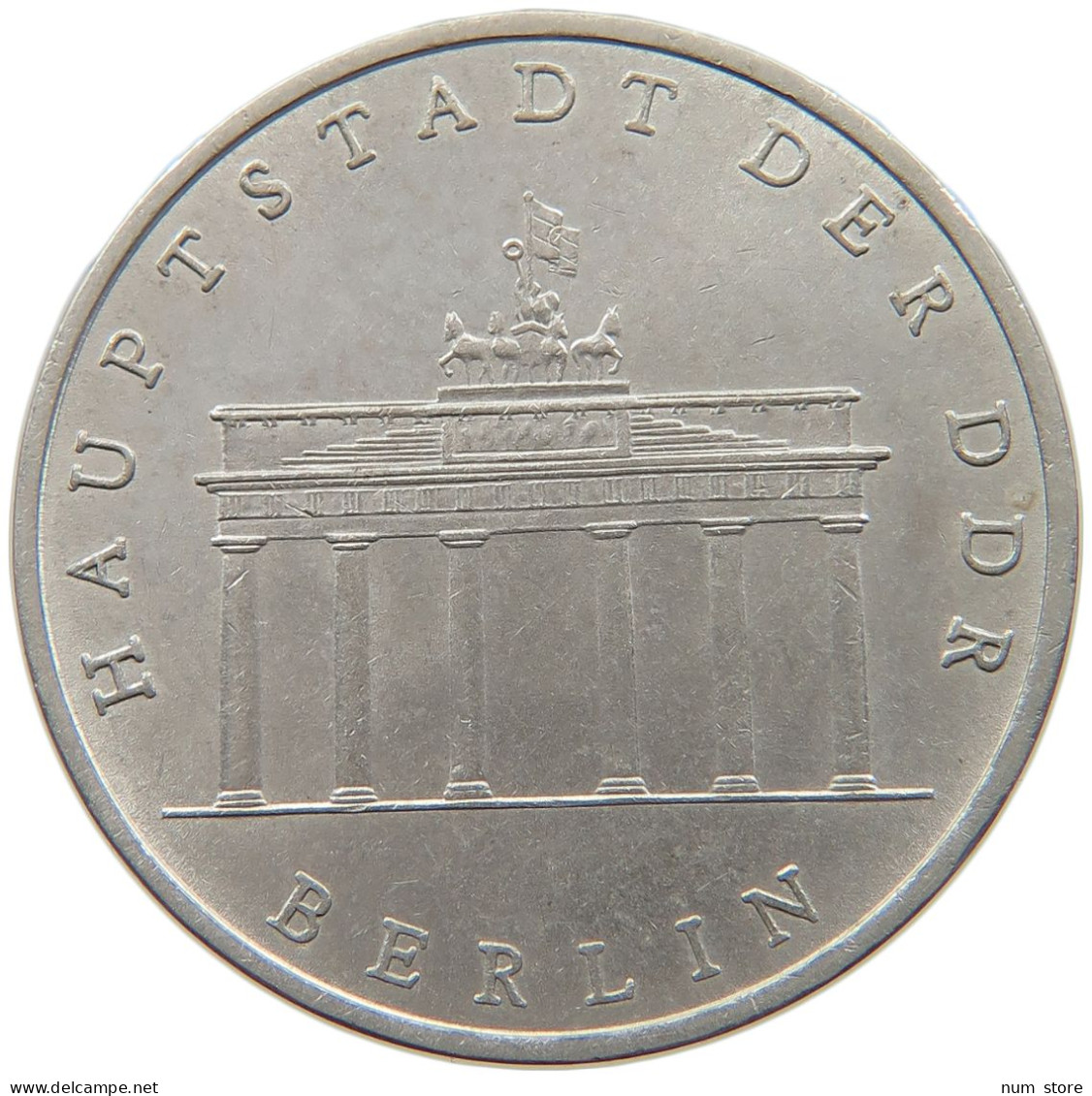 DDR 5 MARK 1971 BRANDENBURGER TOR #MA 099092 - 5 Mark