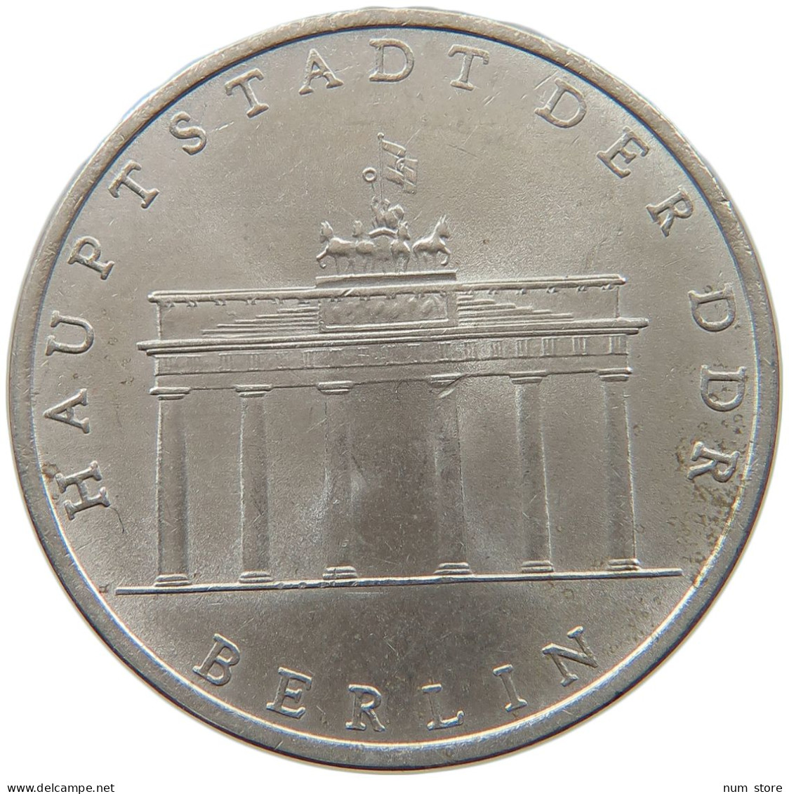 DDR 5 MARK 1971 BRANDENBURGER TOR #MA 099093 - 5 Marcos