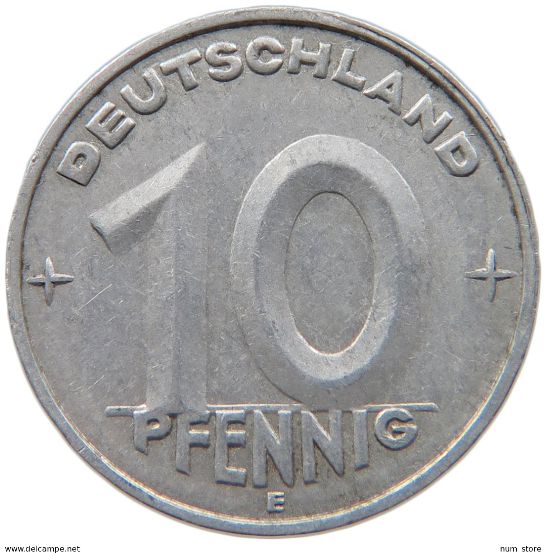 DDR 10 PFENNIG 1952 E  #MA 098864 - 10 Pfennig