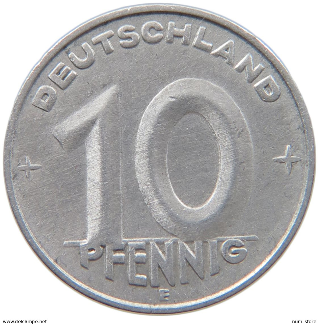 DDR 10 PFENNIG 1952 E  #MA 067506 - 10 Pfennig