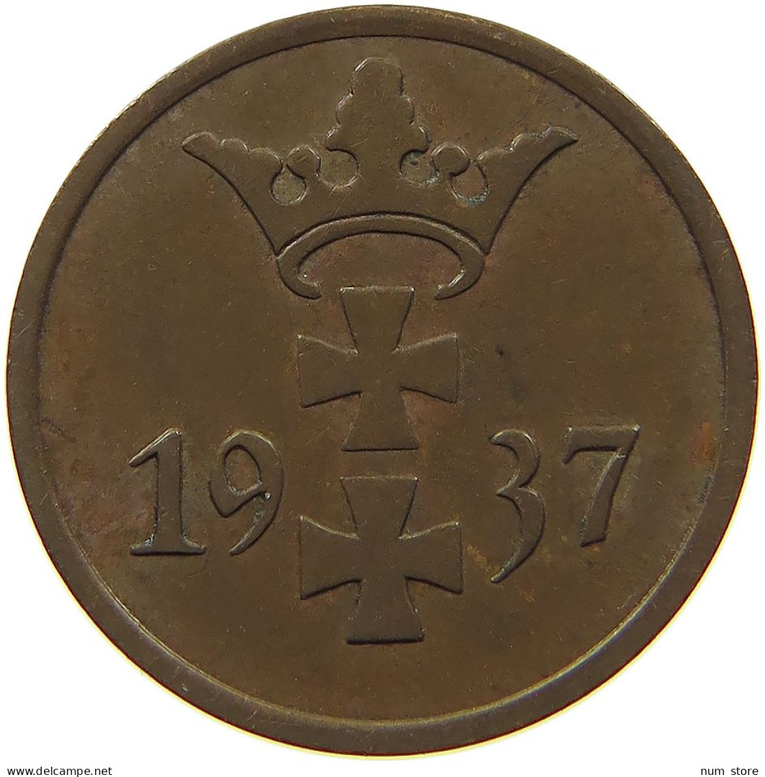 DANZIG PFENNIG 1937  #MA 100573 - Andere & Zonder Classificatie