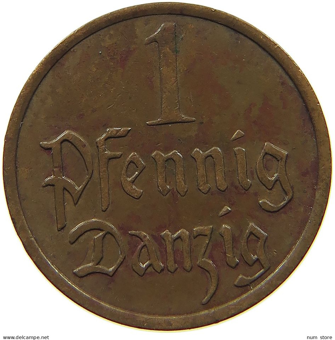 DANZIG PFENNIG 1937  #MA 100575 - Other & Unclassified