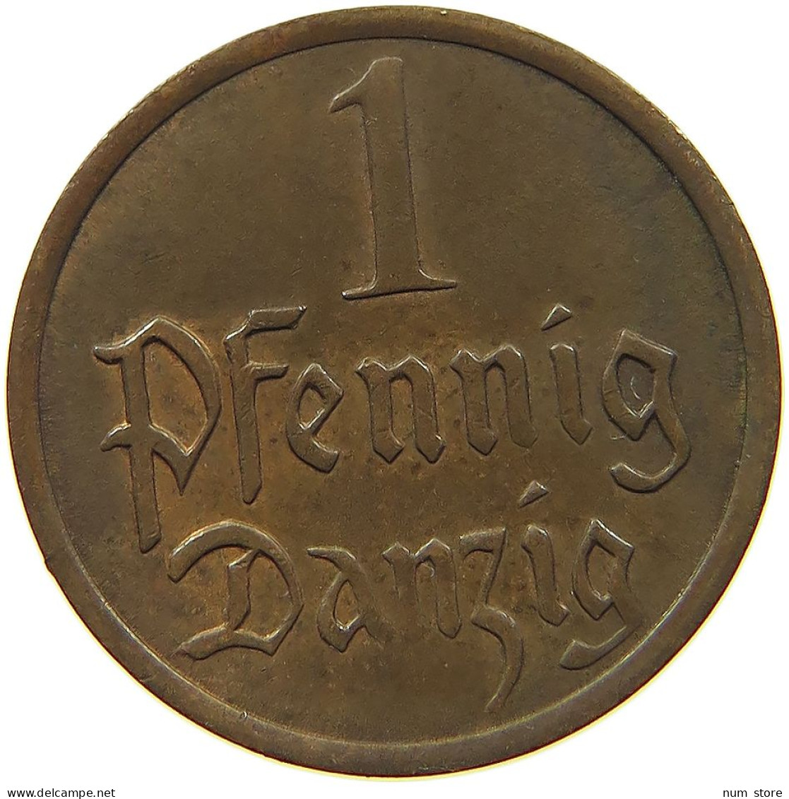 DANZIG PFENNIG 1937  #MA 100567 - Autres & Non Classés