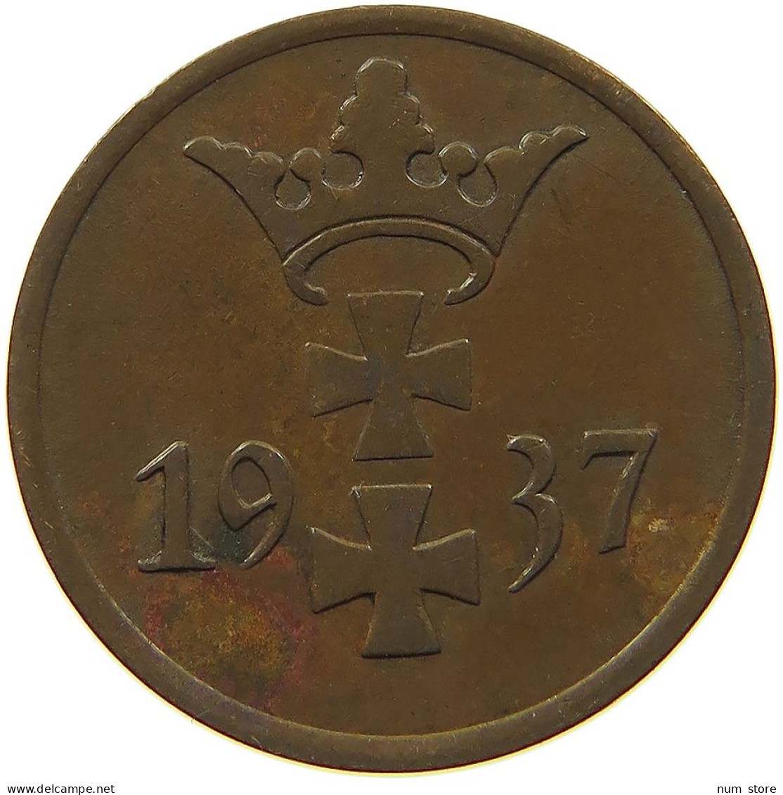 DANZIG PFENNIG 1937  #MA 100566 - Other & Unclassified