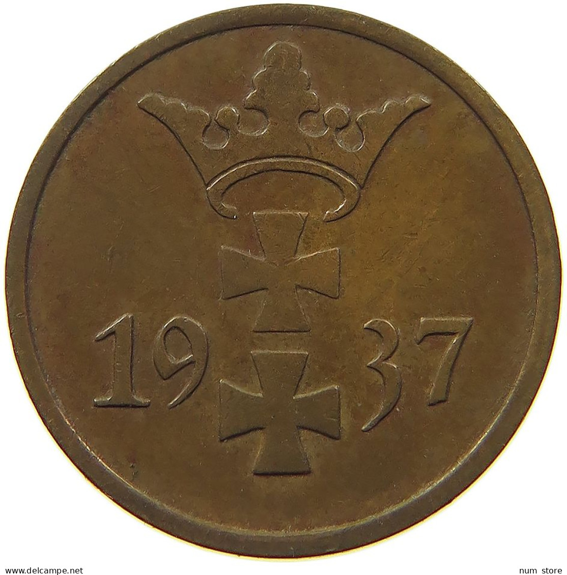 DANZIG PFENNIG 1937  #MA 100572 - Autres & Non Classés