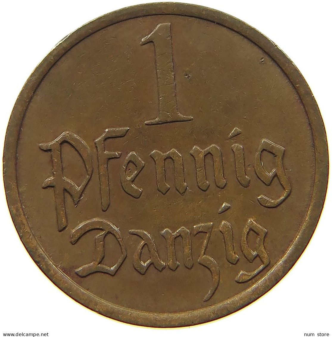 DANZIG PFENNIG 1937  #MA 100564 - Autres & Non Classés