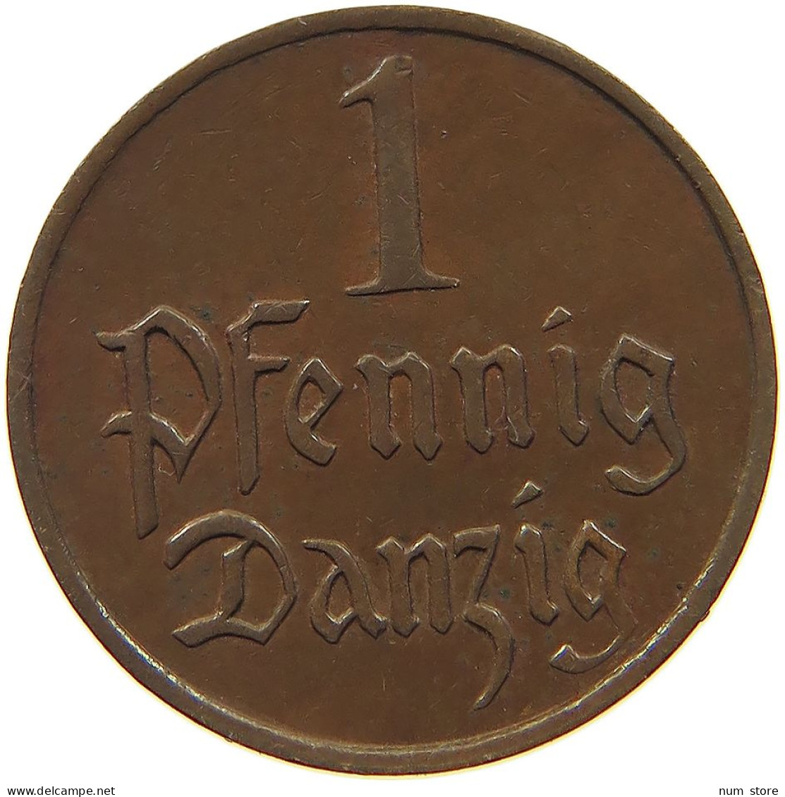 DANZIG PFENNIG 1930  #MA 100561 - Sonstige & Ohne Zuordnung