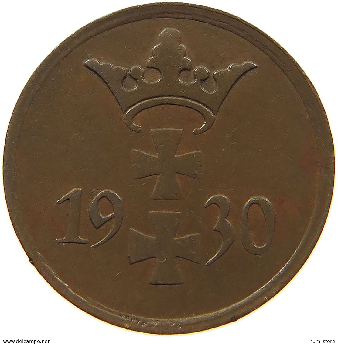 DANZIG PFENNIG 1930  #MA 100561 - Otros & Sin Clasificación