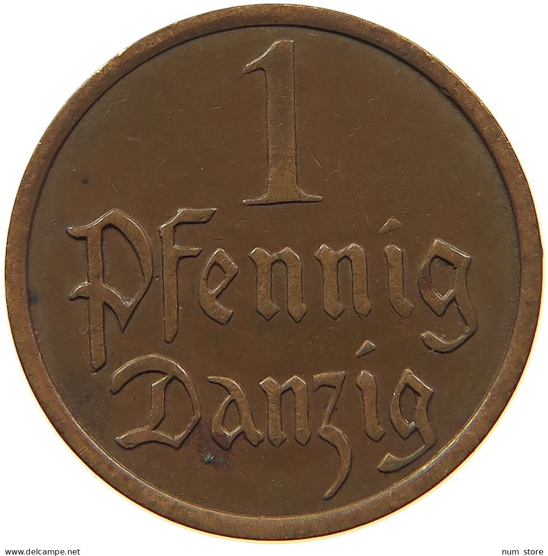 DANZIG PFENNIG 1937  #MA 100553 - Autres & Non Classés