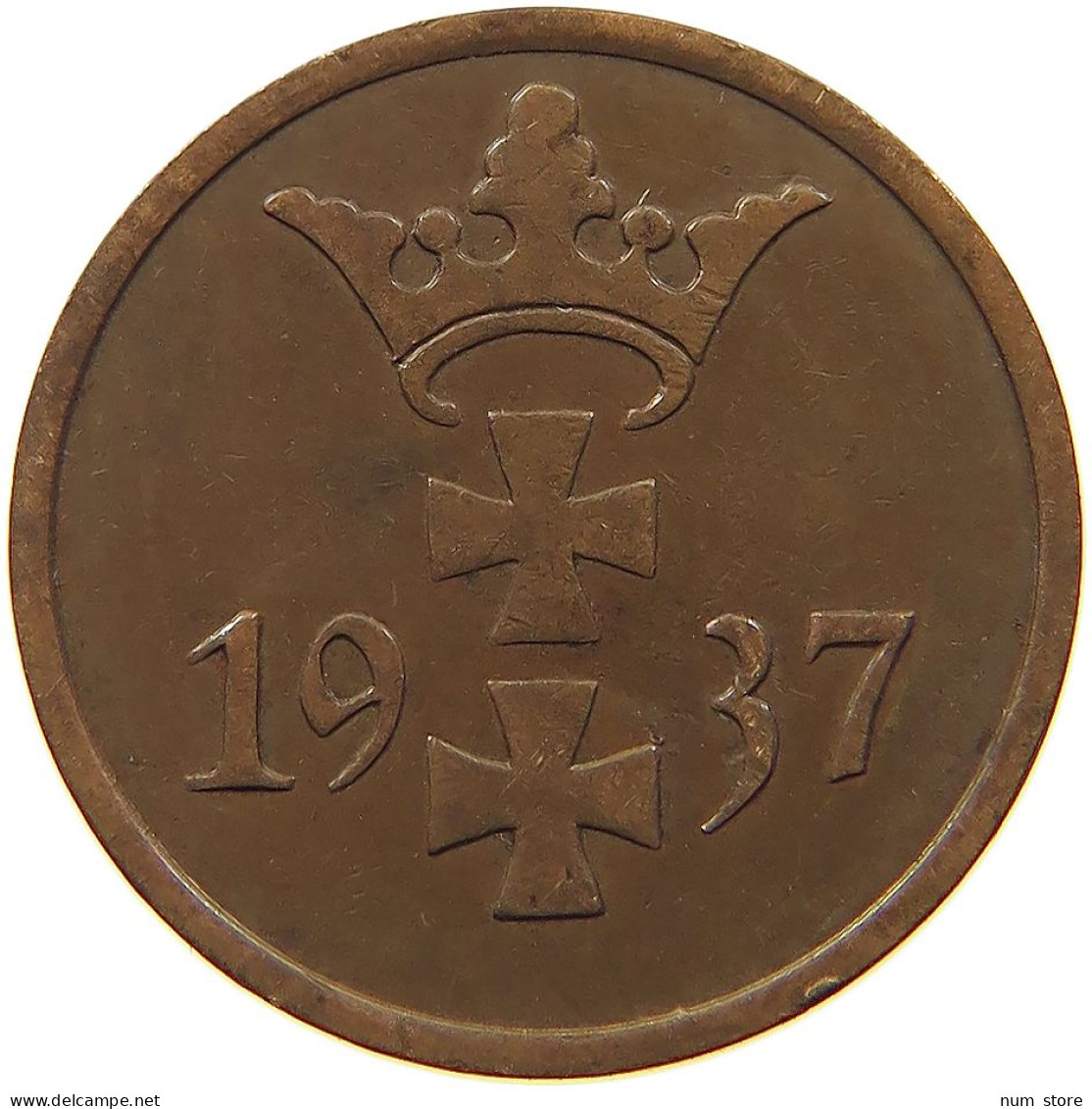 DANZIG PFENNIG 1937  #MA 100553 - Autres & Non Classés