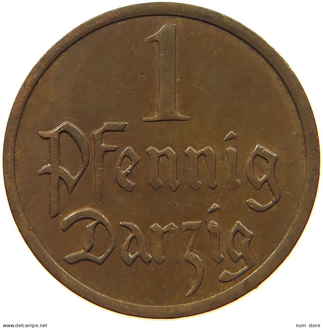 DANZIG PFENNIG 1937  #MA 100560 - Autres & Non Classés