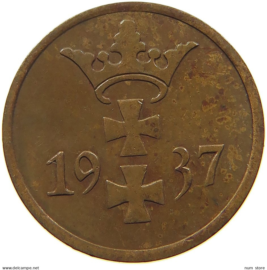 DANZIG PFENNIG 1937  #MA 100560 - Autres & Non Classés